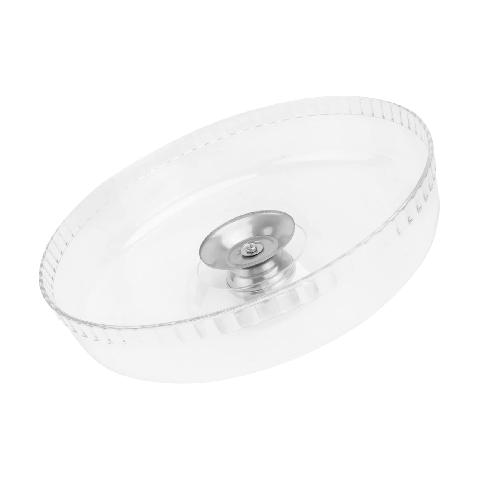 Clear Plastic Cake Dome for Snacks, Pastries & Desserts - Microwave Safe Food Cover with Stand | Perfect for Bakery Display, Party Serving & Kitchen Storage