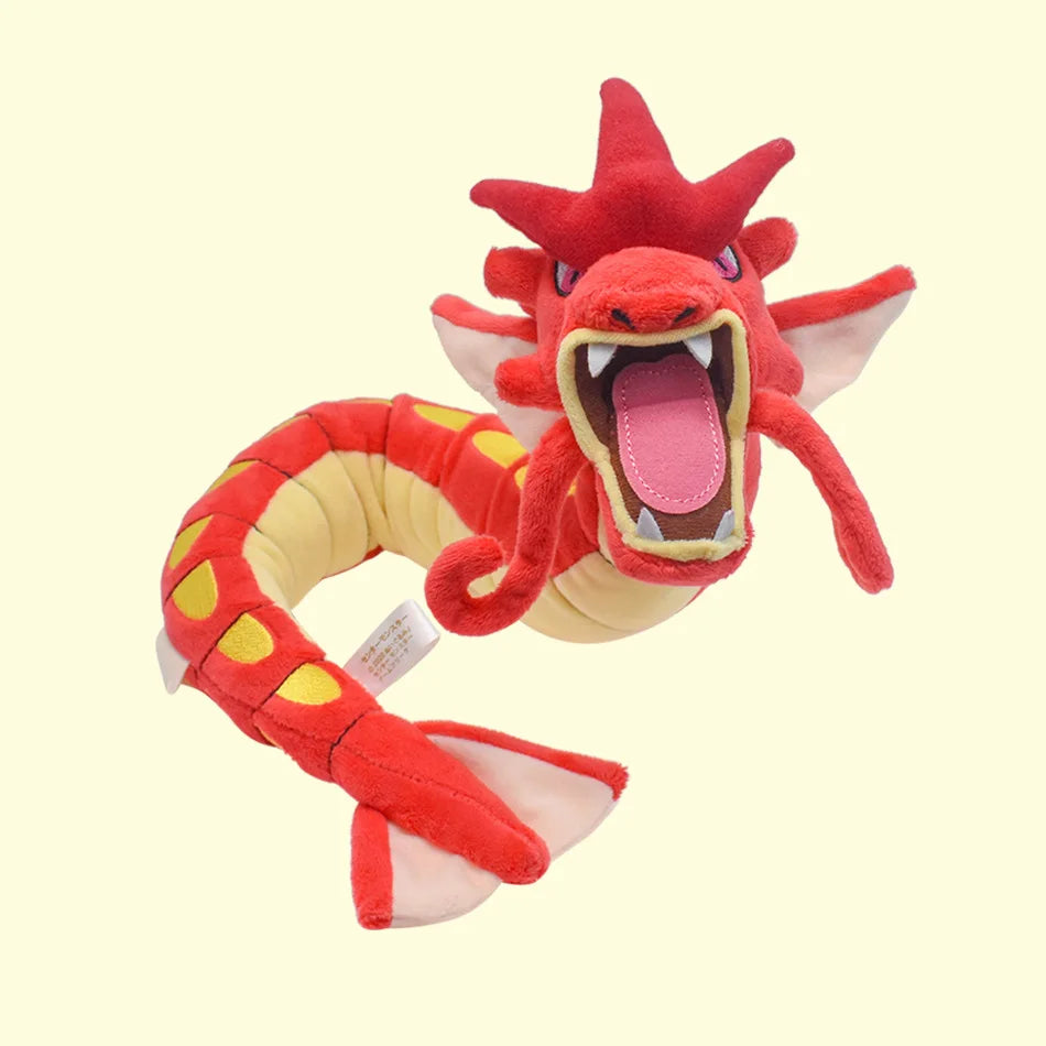 Pokemon Gyarados Plush Toy - Large Soft Stuffed Animal for Kids & Collectors | Perfect Gift for Birthday, Christmas & Anime Fans