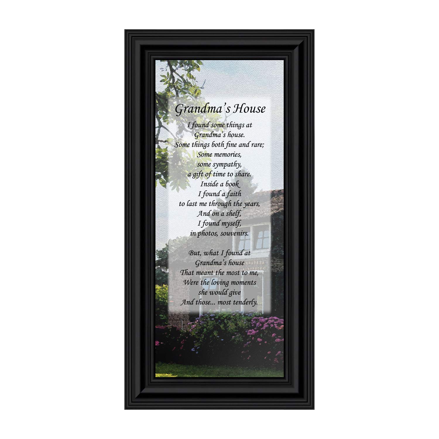 Crossroads Home Décor Grandma’s House Picture Frame - Vintage Wall Decor for Living Room, Bedroom & Gifts | Perfect for Family Photos & Heartwarming Memories
