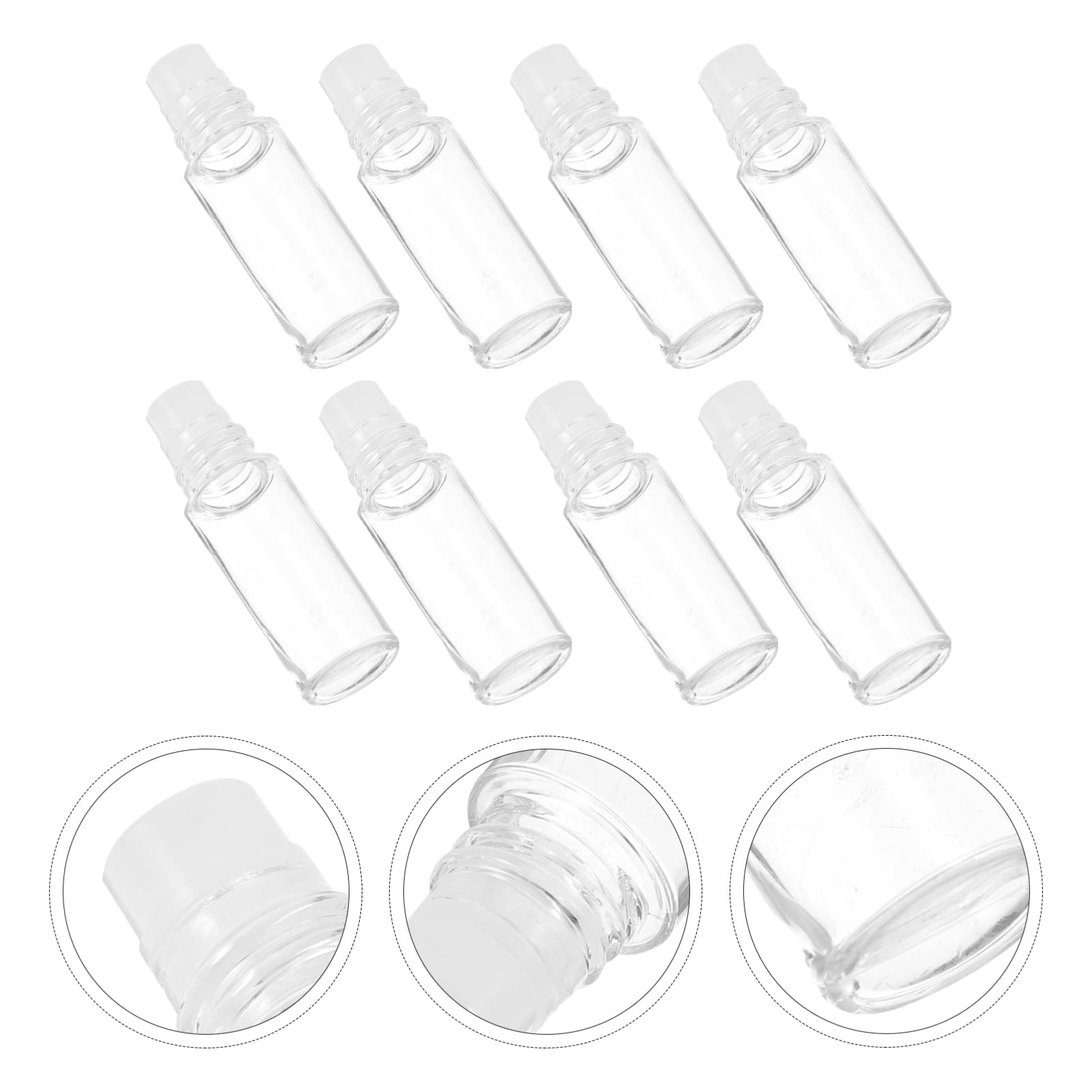 20pcs Mini Clear 3ml Empty Plastic Powder Containers with Sifter - Refillable Cosmetic Jars for Loose Face Powder, Shampoo, Conditioner & Lotion | Perfect for Travel, Makeup Kit & DIY Beauty Products