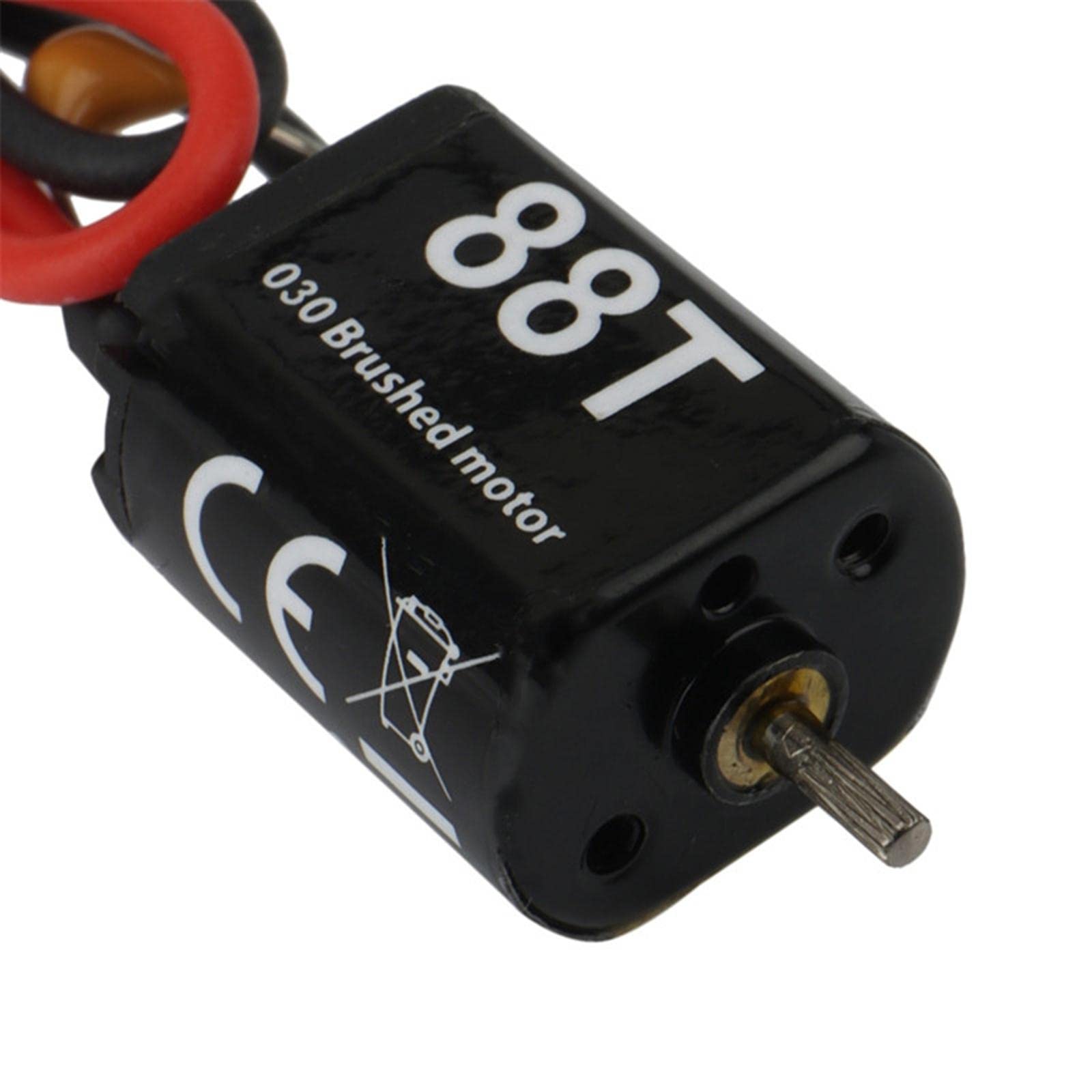 High Torque Brushed RC Motor for RC Cars - Upgraded Replacement Part for Enhanced Performance - Ideal for Racing, Off-Roading & DIY RC Car Projects
