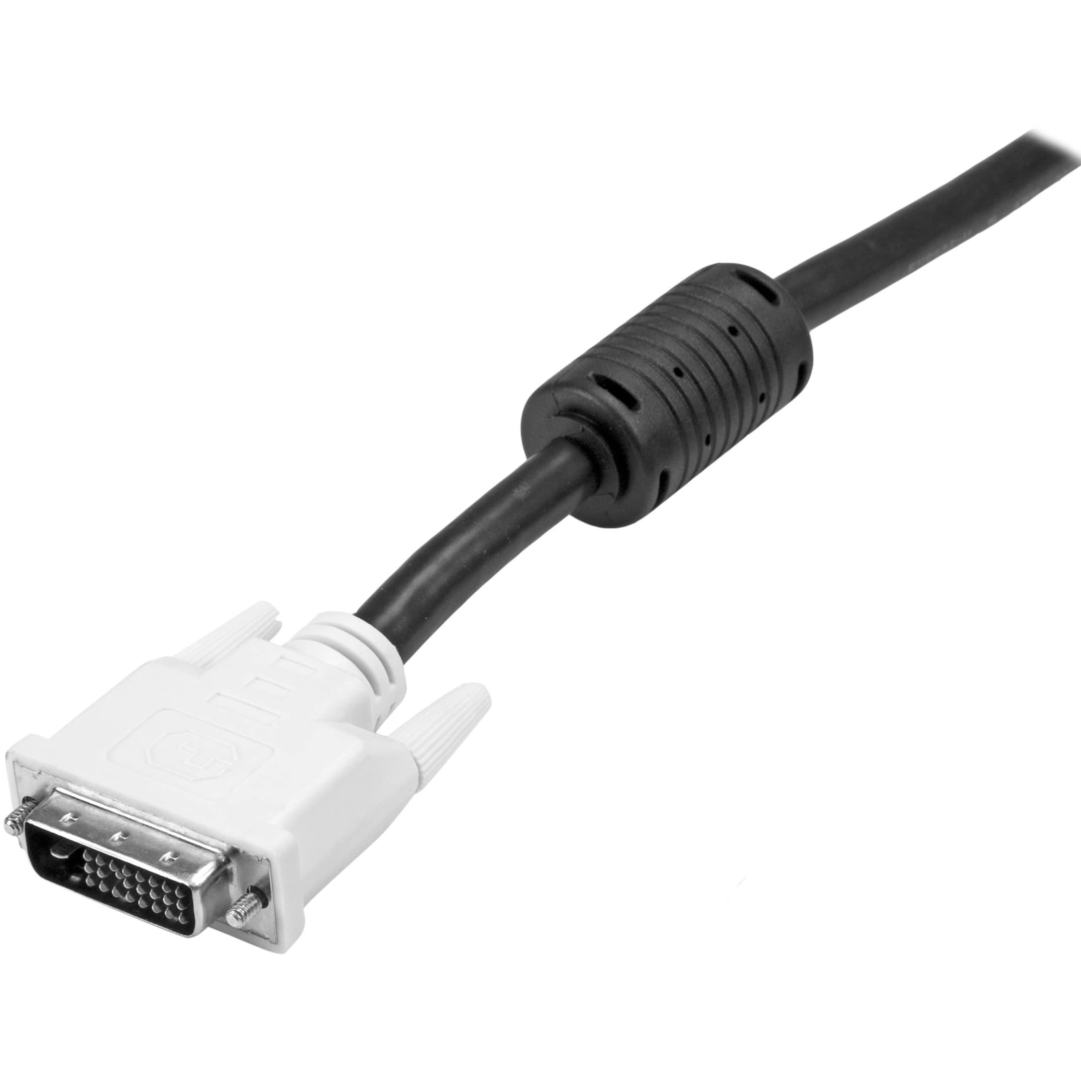 StarTech.com 50ft DVI-D Dual Link Cable - Male to Male - 2560x1600 Resolution - High-Speed Digital Video Cable for Computer Monitors, Gaming, and Home Theater Setups (DVIDDMM50)