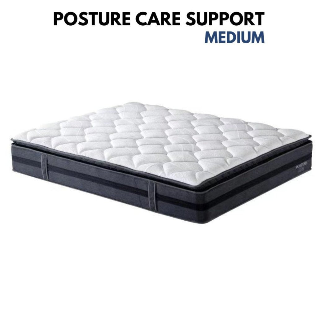 Posture Support Memory Foam Mattress - Medium Firmness, Queen Size for Back Pain Relief & Pressure Relief - Perfect for Side, Back & Stomach Sleepers
