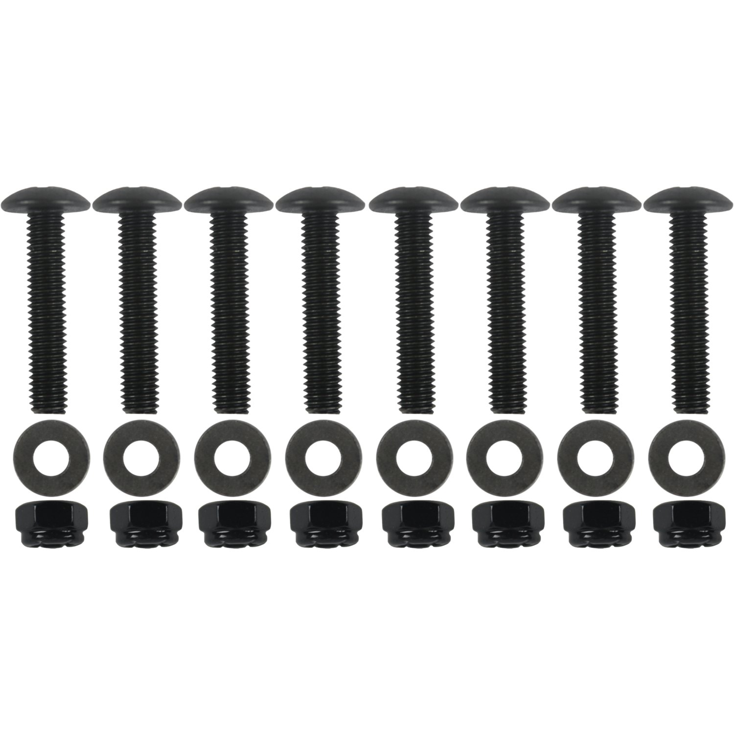 Dimebag Longboard Drop Through Mounting Hardware Kit - Includes Washers & Nuts for Secure Installation | Perfect for Downhill, Cruising & Commuting