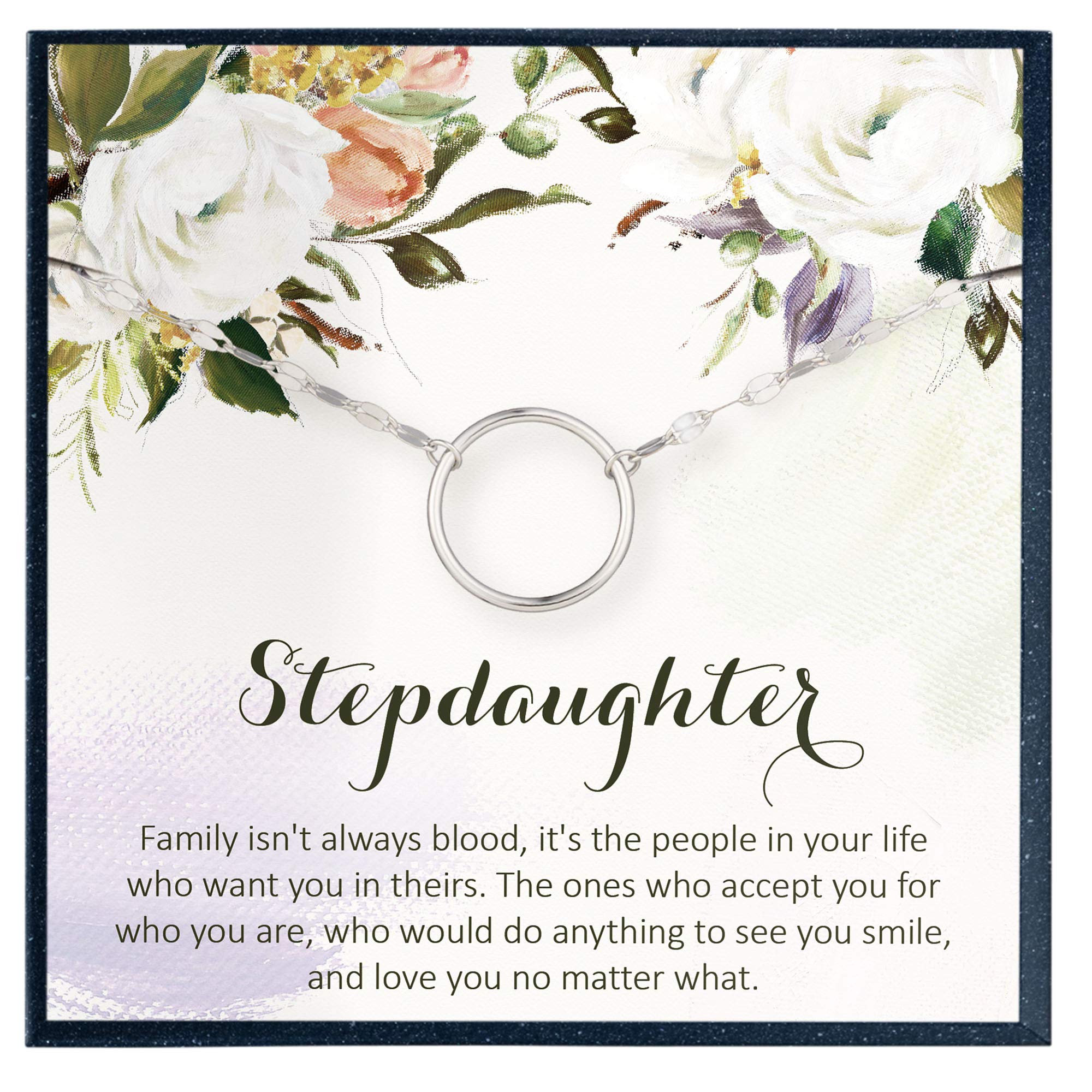 Step Daughter Gift Bracelet - Thoughtful Blended Family Jewelry with Quote Card | Perfect for Birthdays, Holidays & Special Occasions