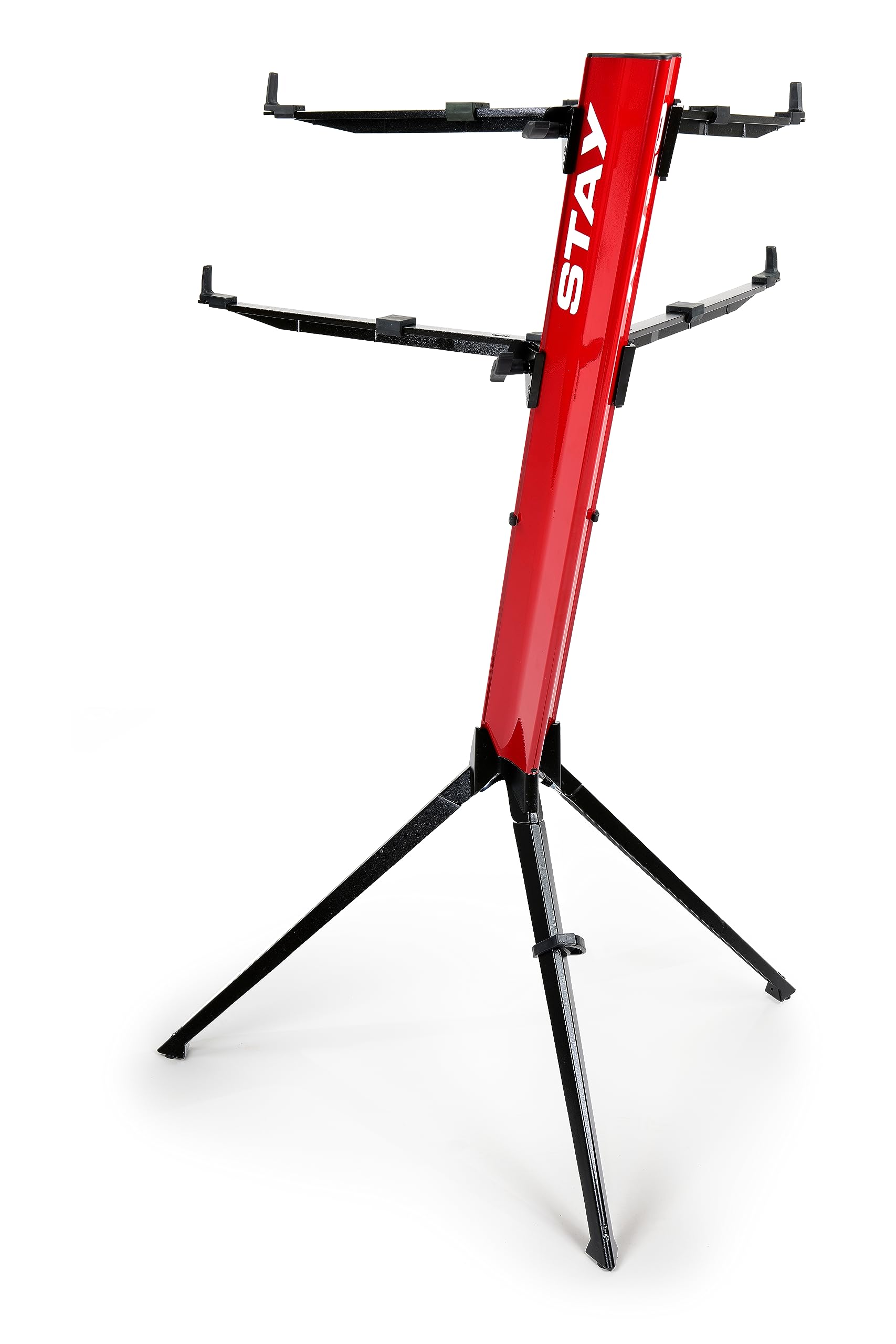 Intruder Music Keyboard Stand (ST-INTRUDER02-RD) - Adjustable & Sturdy Keyboard Stand for Piano, Synthesizer, and Digital Keyboard - Perfect for Home Studios, Live Performances, and Music Practice