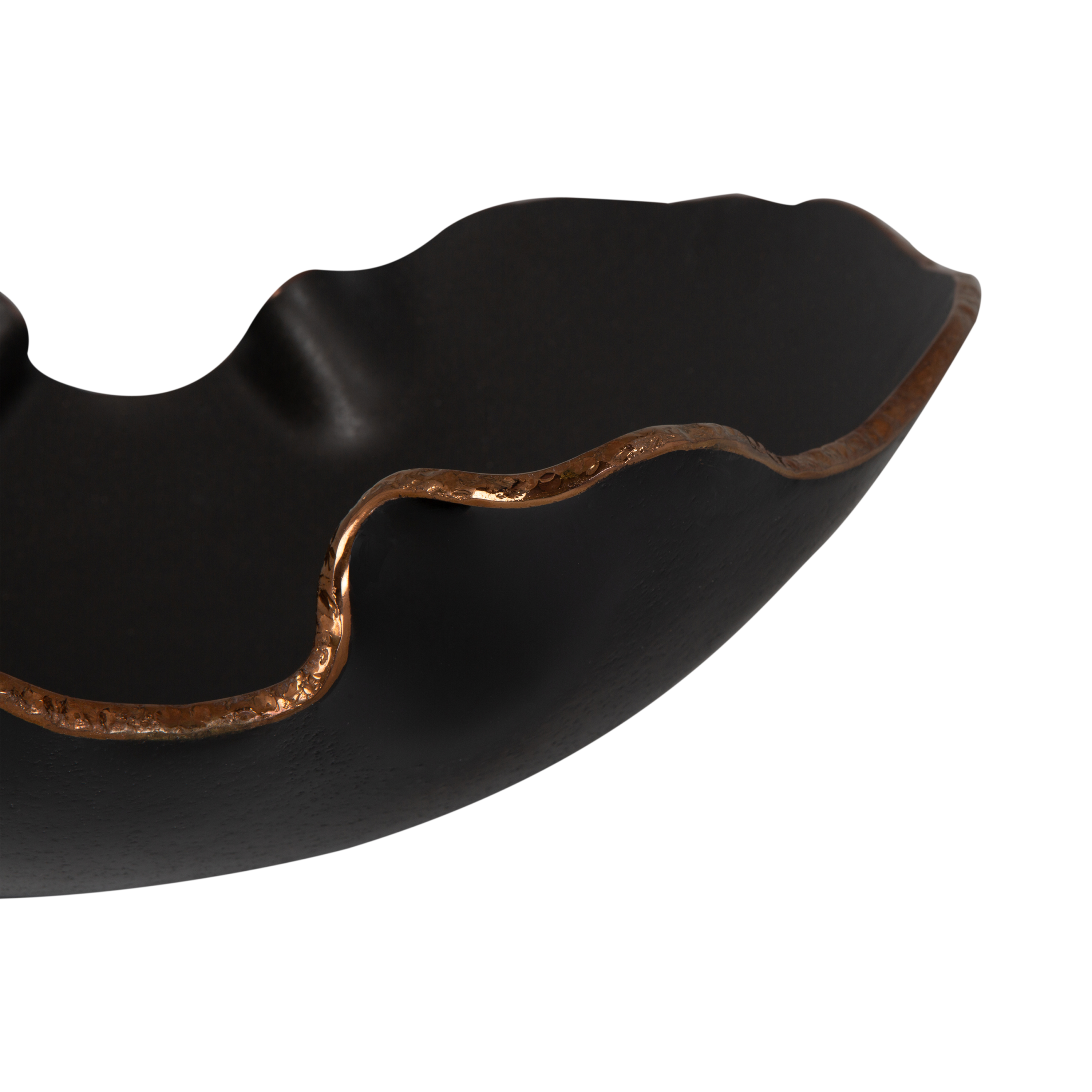 Matte Black Basket Bowl - Stylish and Durable for Home Decor, Kitchen Storage & Organization