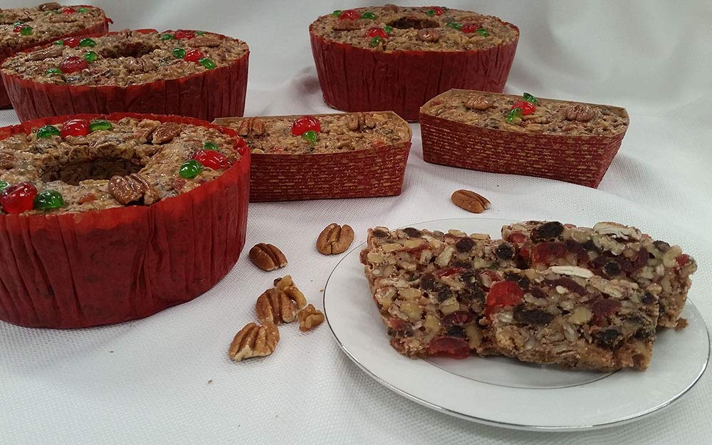Anna Mary's Gourmet Nut Cake - 28 oz Holiday Fruit & Nut Loaf - Premium Christmas Dessert Gift for Family & Friends - Perfect for Holiday Parties, Gifting & Festive Celebrations