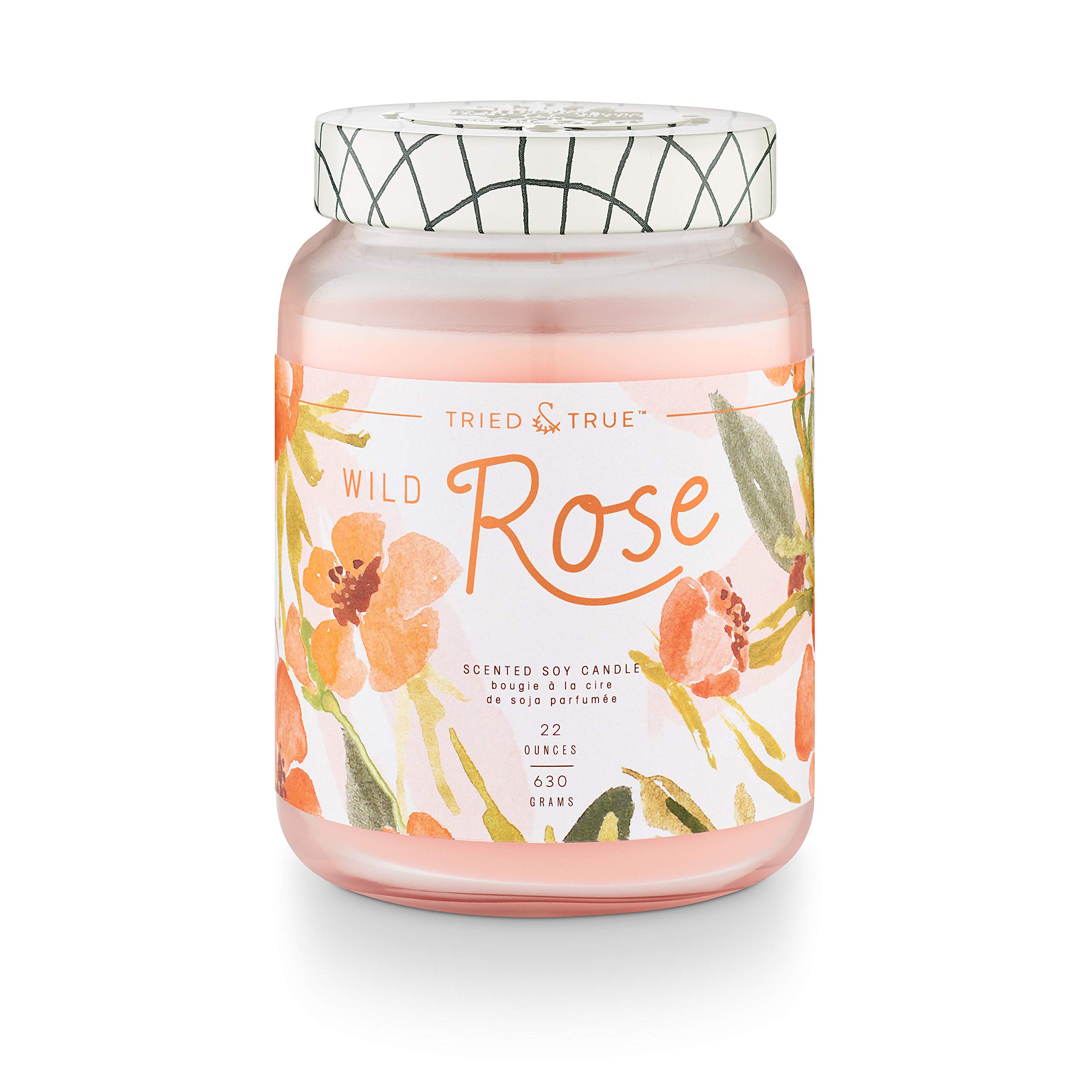 Premium Wild Rose XL Jar - Organic, Fragrant & Long-Lasting - Perfect for Aromatherapy, Home Decor & Gift Giving