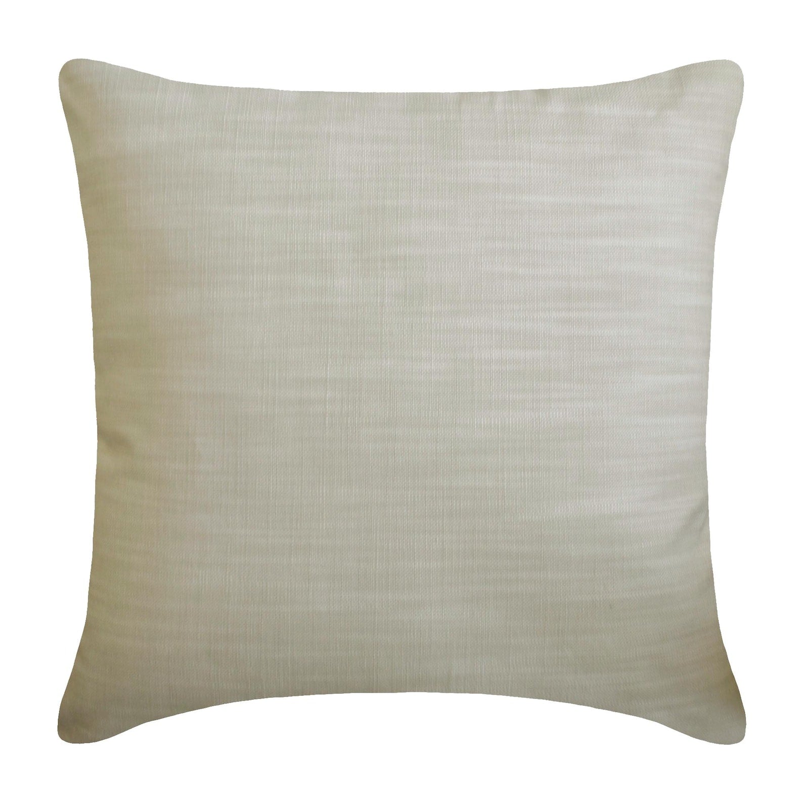 Beige Cotton Throw Pillow Cover - Soft Checkmate Pattern Decorative Cushion Case for Sofa, Bed, Living Room & Home Decor