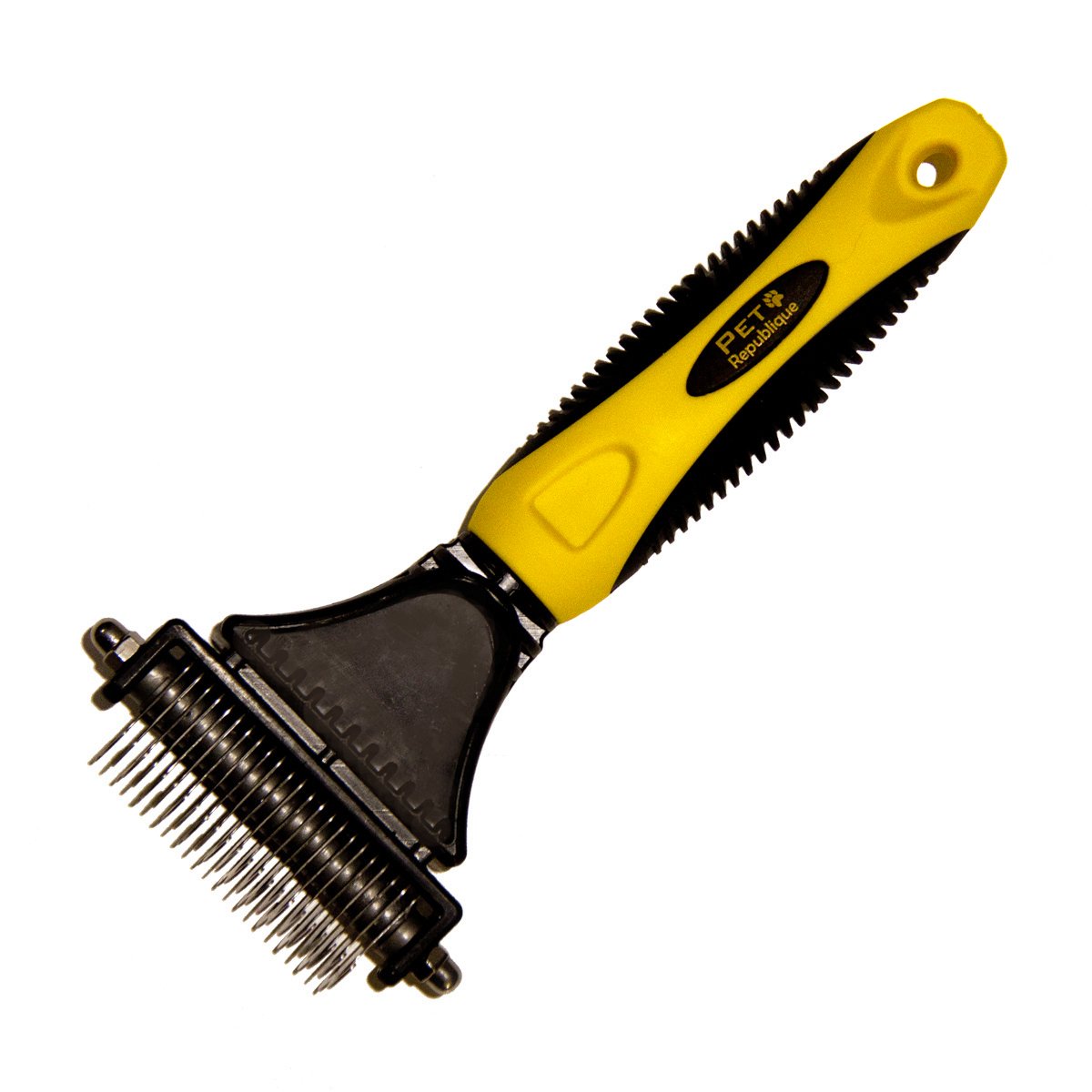 Pet Republique Matt Splitters Tool – Professional Dematting Comb for Long-Haired Dogs, Cats & Rabbits – 12+23 Teeth Design – Safe Grooming Tool for Mats & Tangles – Perfect for Home Pet Care & Professional Grooming