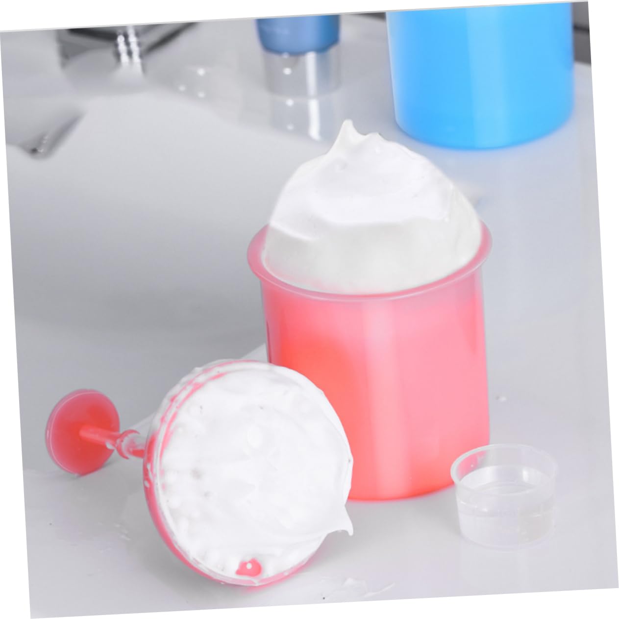 3pcs Plastic Facial Bubbler Maker - Portable Body Wash Bubble Tool for Face & Skin Care | Random Colors | Perfect for Spa, Bath Time & Kids Play