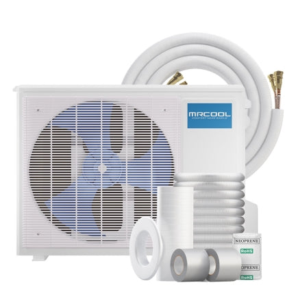 MRCOOL DIY 24K BTU Ductless Mini Split Heat Pump Complete System - Energy Star Certified 4th Generation (DIY 24 HP WM 230C25) for Home Cooling & Heating - Perfect for Bedrooms, Living Rooms, and Small Offices