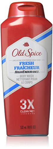 Old Spice High Endurance Fresh Scent Body Wash for Men - 18 oz (Pack of 10) | Long-Lasting Fragrance & Hydration - Ideal for Gym, Workout & Daily Shower Routine