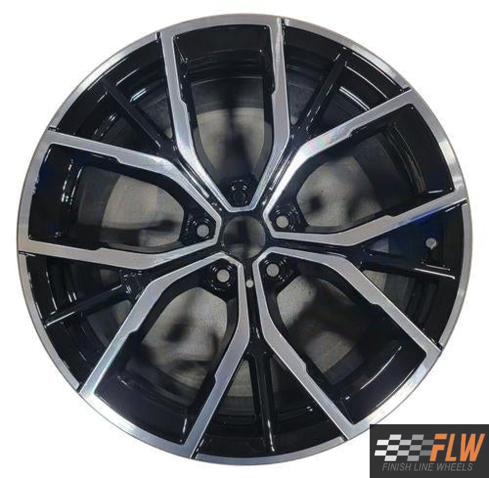 BMW 530e 19x8 OEM Alloy Wheel Rim for 2021-2022 Models - Genuine A.86165.PB01.FFPIB Replacement - Perfect for Luxury Sedan Performance & Style Upgrades