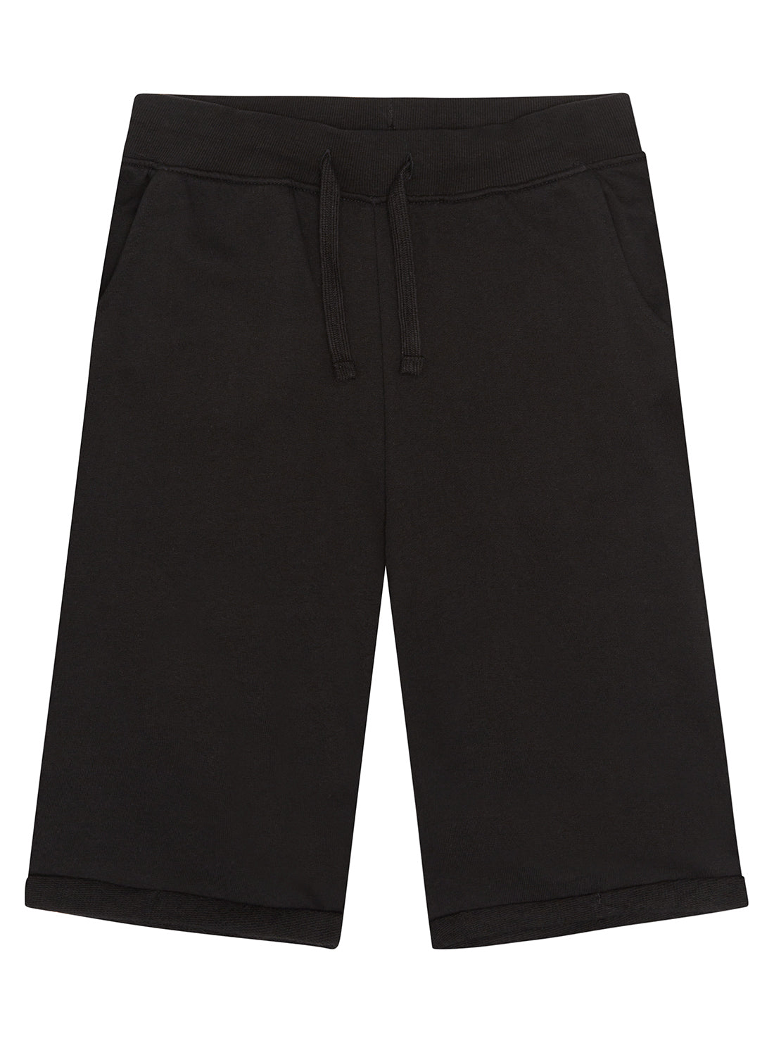 Eco-Friendly Black Active Shorts for Men & Women - Comfortable Workout & Running Shorts (Sizes 7-16) - Perfect for Gym, Yoga, and Outdoor Activities