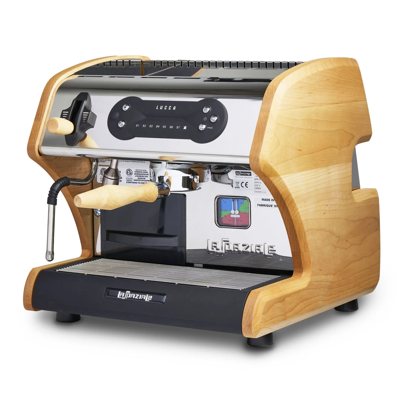 LUCCA A53 Mini V2 Reservoir Espresso Machine - Compact Home Coffee Maker for Espresso Lovers | Perfect for Small Kitchens, Offices & Coffee Shops