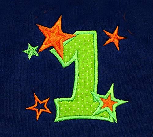 Navy Blue Bib/Green