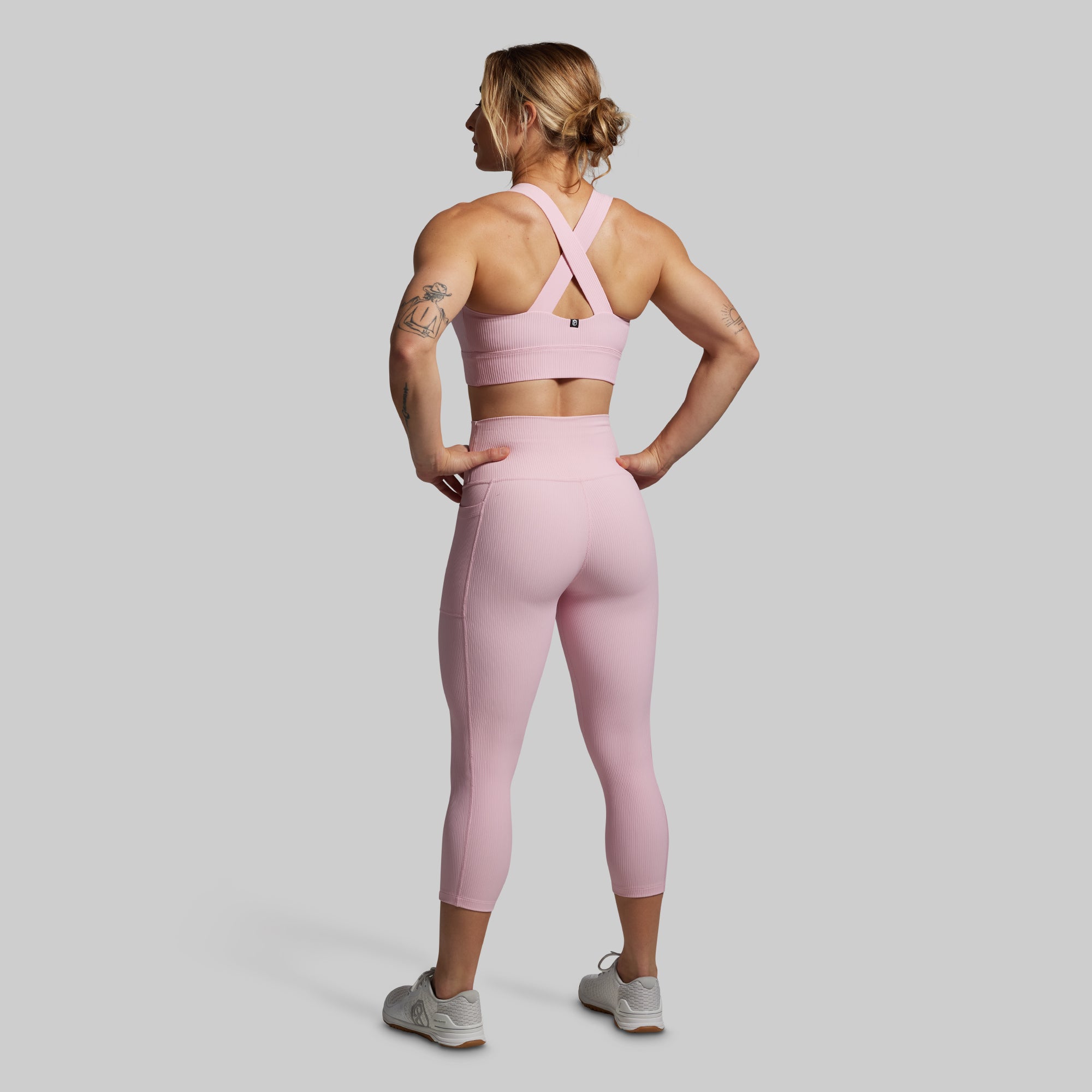 All or Nothing Capri Set (Partfait) - Stylish Women's Workout Outfit for Yoga, Gym & Running