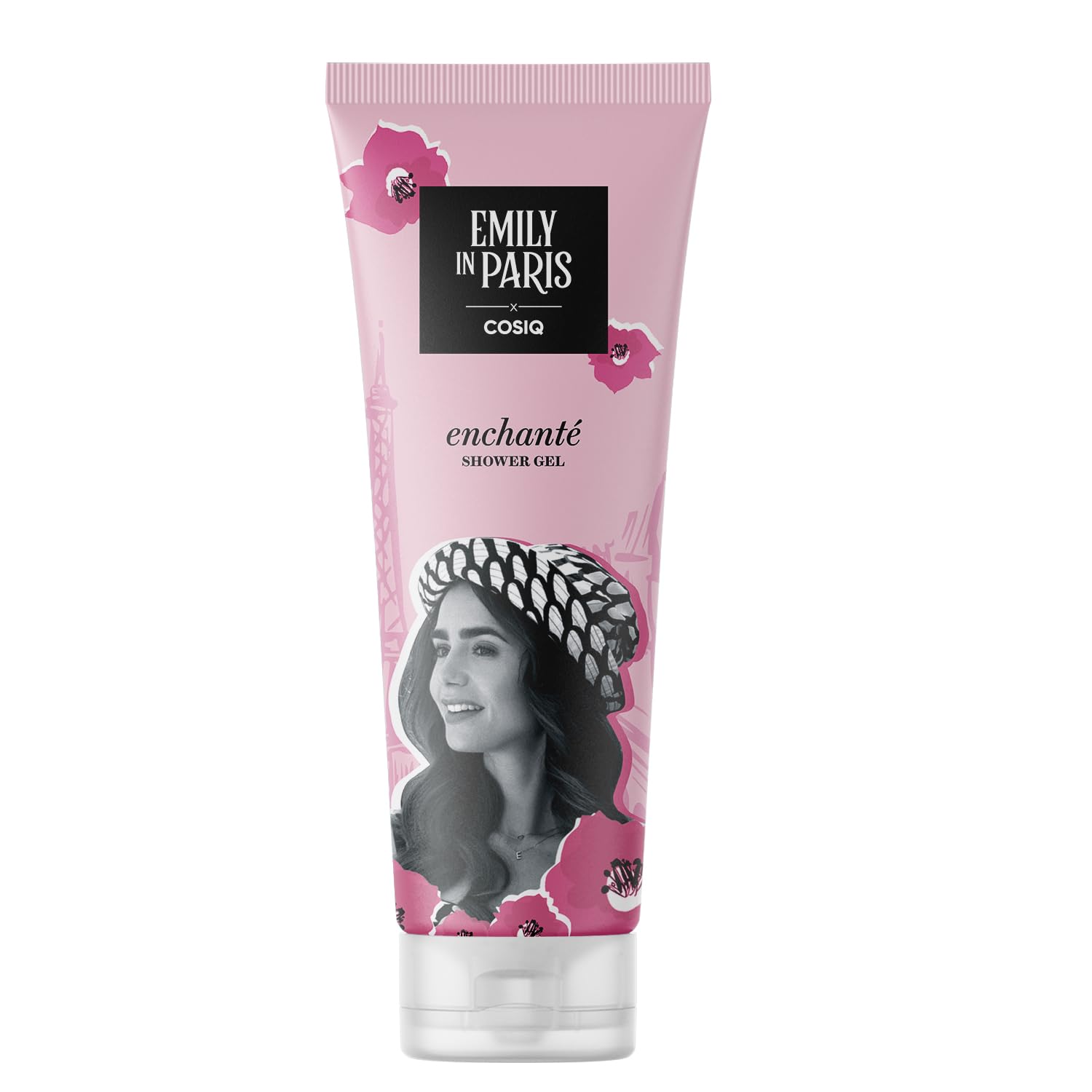 Cos-IQ Emily In Paris Body Wash for Women - Long Lasting Floral Woody Musk Scent | 24/7 Shower Fresh | Paraben Free & Soap Free Formula for Glowing Skin | 200ml | Perfect for Daily Shower, Spa Day & Gift Giving