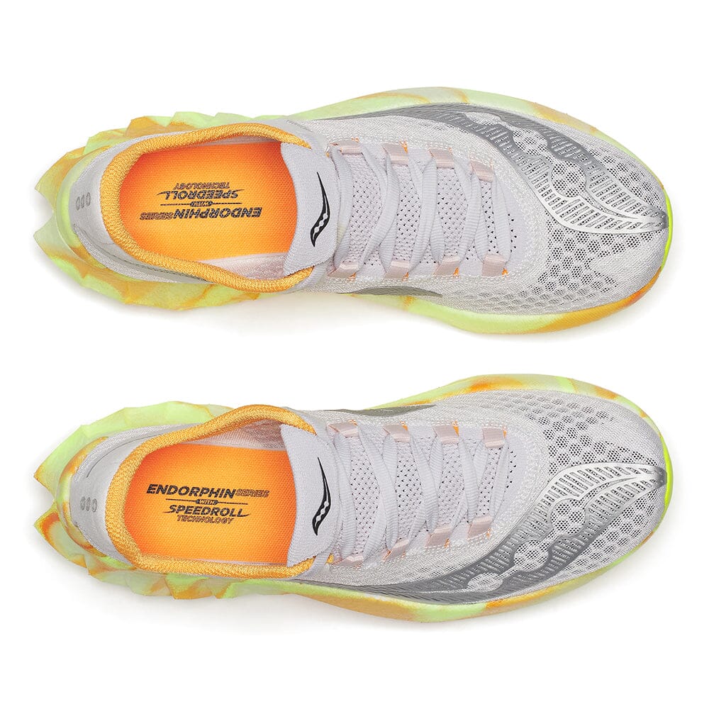 Saucony Women's Endorphin Pro 4 Running Shoes - Lightweight Carbon Fiber Racing Sneakers for Marathon & Road Racing - Perfect for Long Distance Training & Competitive Running