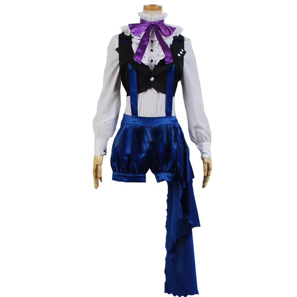 Adult Anime Ciel Phantomhive Cosplay Costume - Black Butler Uniform for Halloween, Cosplay Events & Anime Conventions