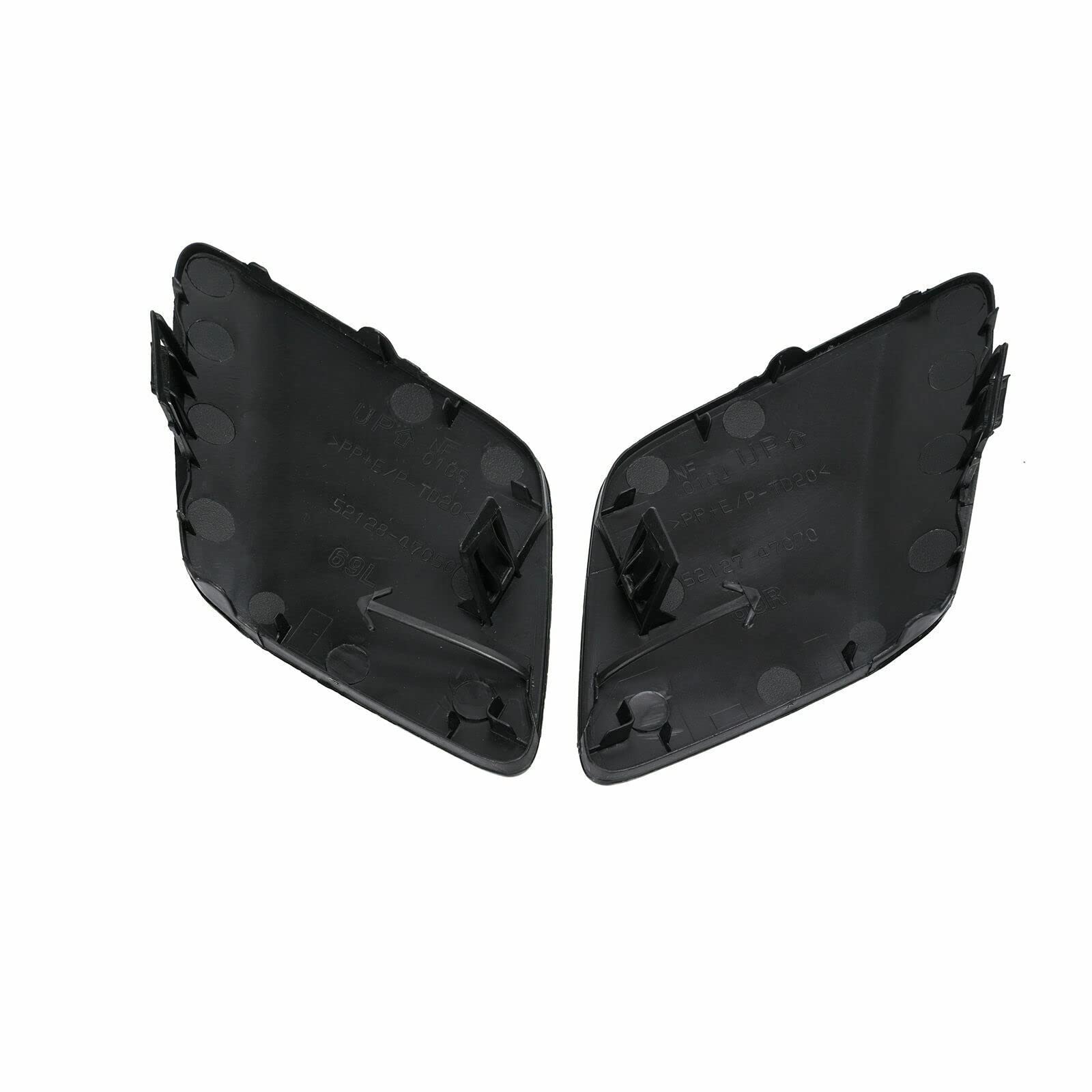 2016-2017 Toyota Prius Left Right Front Bumper Tow Hook Eye Cap Cover - Durable Car Accessory for Trailer & Towing Protection | Perfect for Off-Roading, Car Shows & Custom Builds