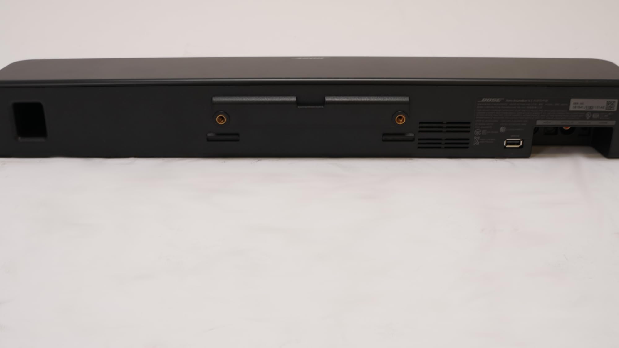 Bose Solo Series II 3-Inch Soundbar with Dolby Audio & LED Lights - 2 Full-Range Drivers, Black (Renewed) | Home Theater, TV & Gaming Sound System