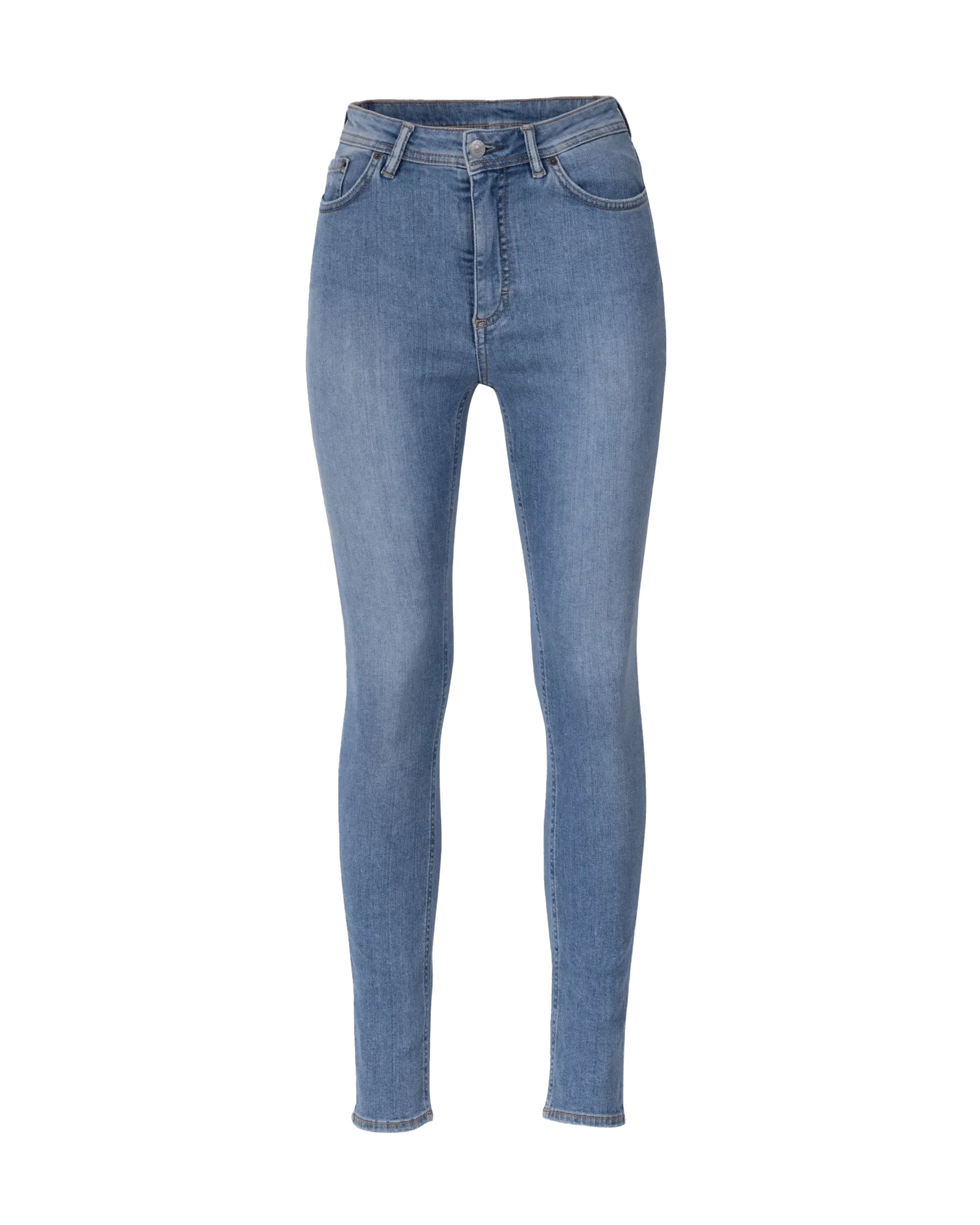 Five Pocket High Rise Skinny Jeans for Women - Stretchy Denim Pants with Tummy Control | Perfect for Casual Wear, Office & Night Out