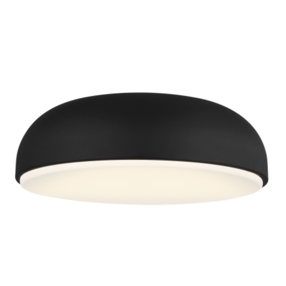 Stainless Steel Flush Mount Ceiling Light Fixture - Modern Round LED Ceiling Light for Kitchen, Bathroom, Hallway & Bedroom