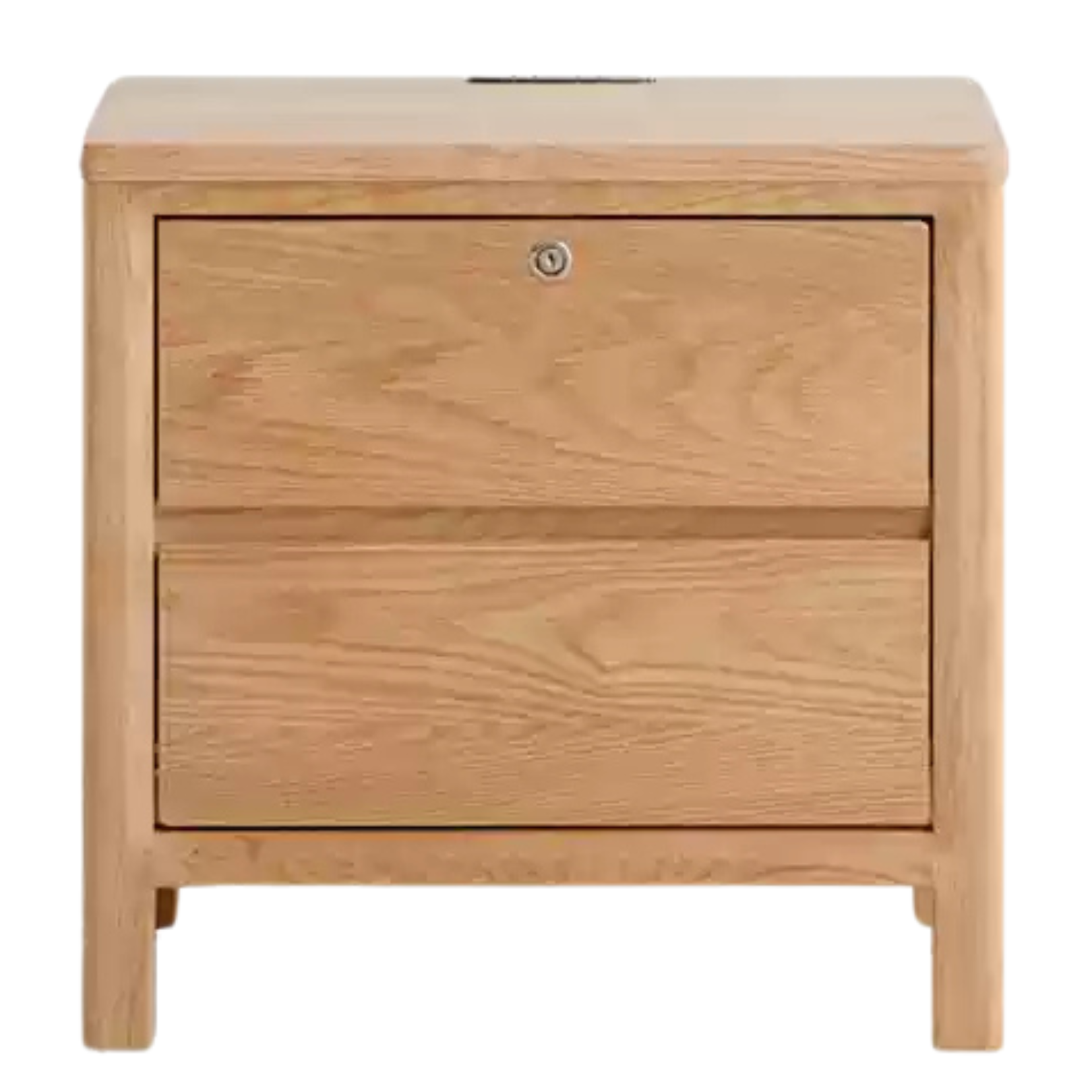 11.8x15.7x19.7 inch / 30x40x50cm / Natural Wood Color / two pumps (no lock or plug)
