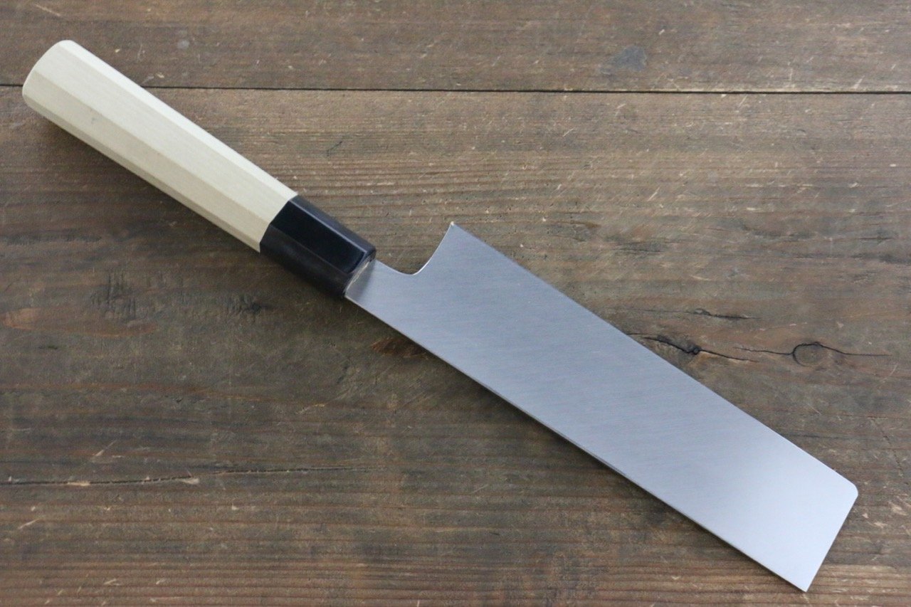 Premium Kikumori VG10 Japanese Usuba Chef Knife 180mm - Mirror Polished Blade for Sushi, Vegetables & Precision Cutting - Professional Kitchen & Home Cooking Essential