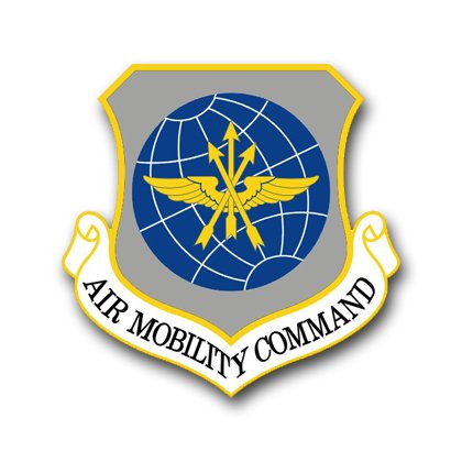 US Air Force Air Mobility Command Decal Sticker 5.5