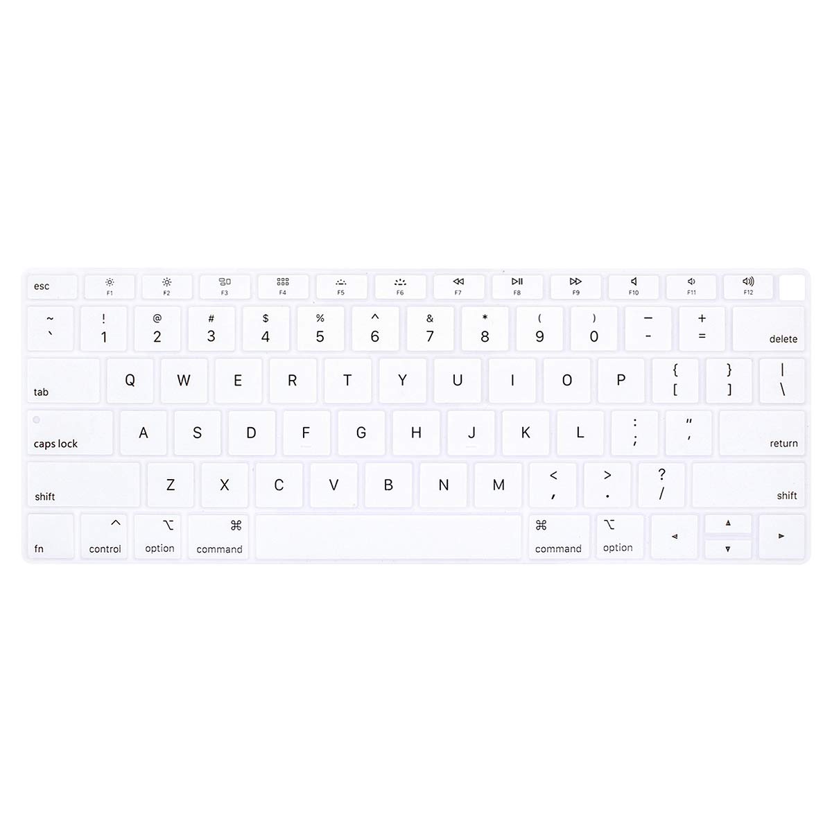 Se7enline MacBook Air 13 Inch Keyboard Cover - Soft Silicone Skin Protector for Mac Air 13