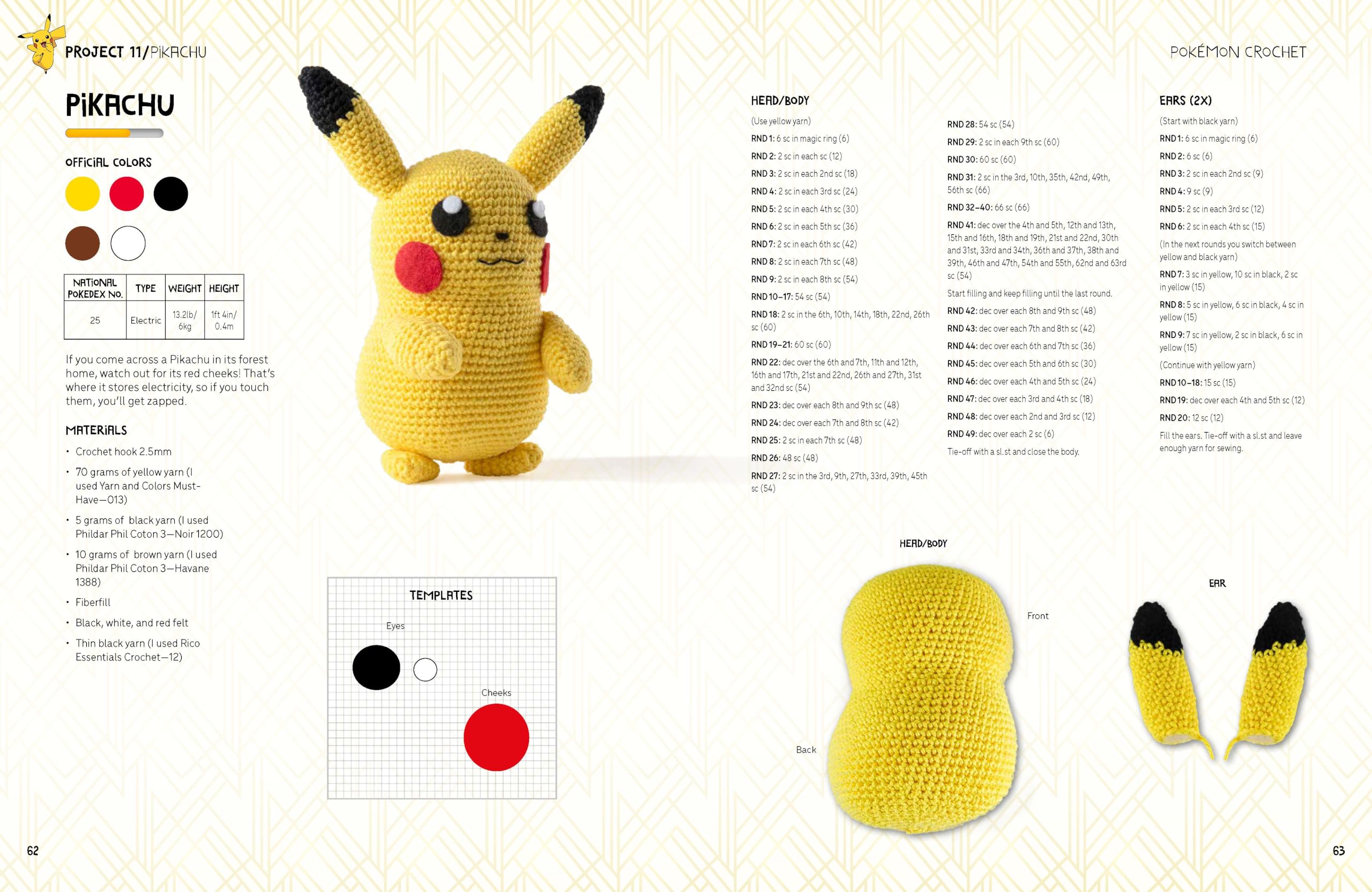 20 Adorable Pokémon Crochet Patterns - DIY Your Favorite Pokémon Characters | Perfect for Gifts, Home Decor & Crafting Fun