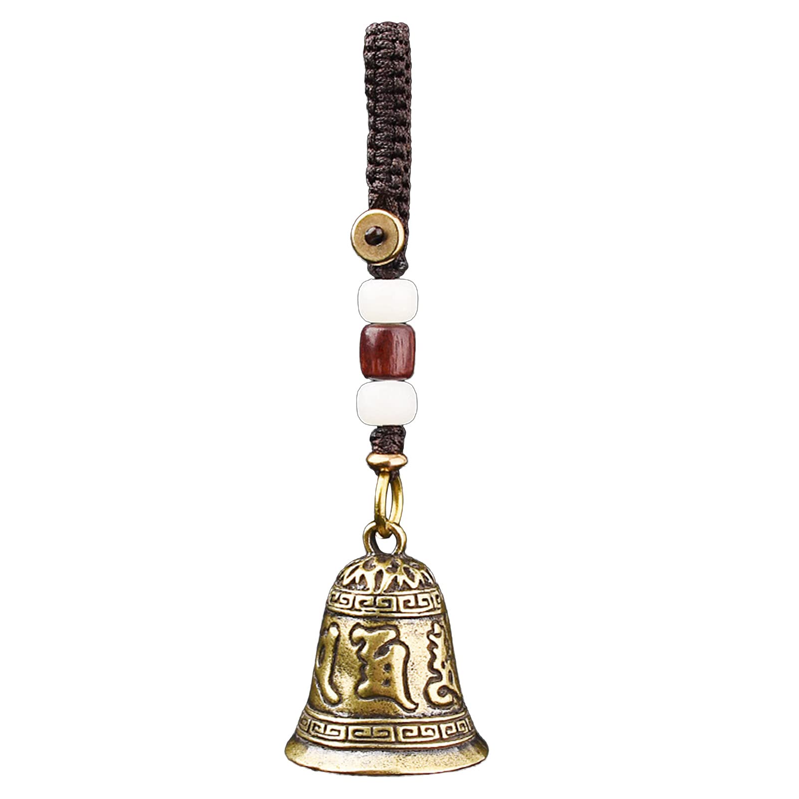 Walbest Cute Brass Mini Bell Keychain - Elegant Key Pendant for Home, Office & Car Keys | Perfect Gift for Women, Men & Kids | Durable & Stylish Key Holder for Everyday Use