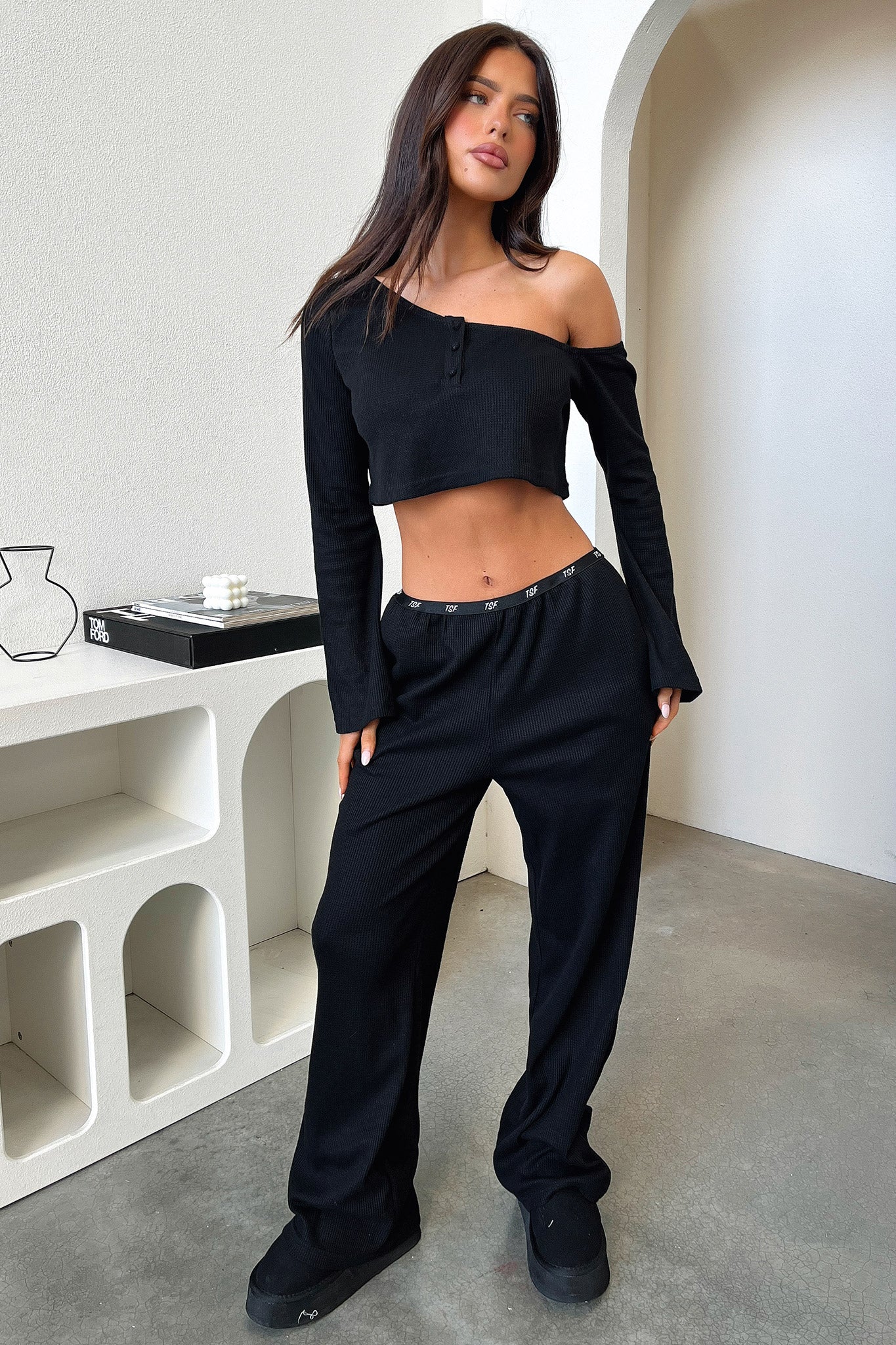 Stylish Dana Pants for Women - Classic Black High-Waisted Trousers | Perfect for Office, Business Casual & Everyday Wear