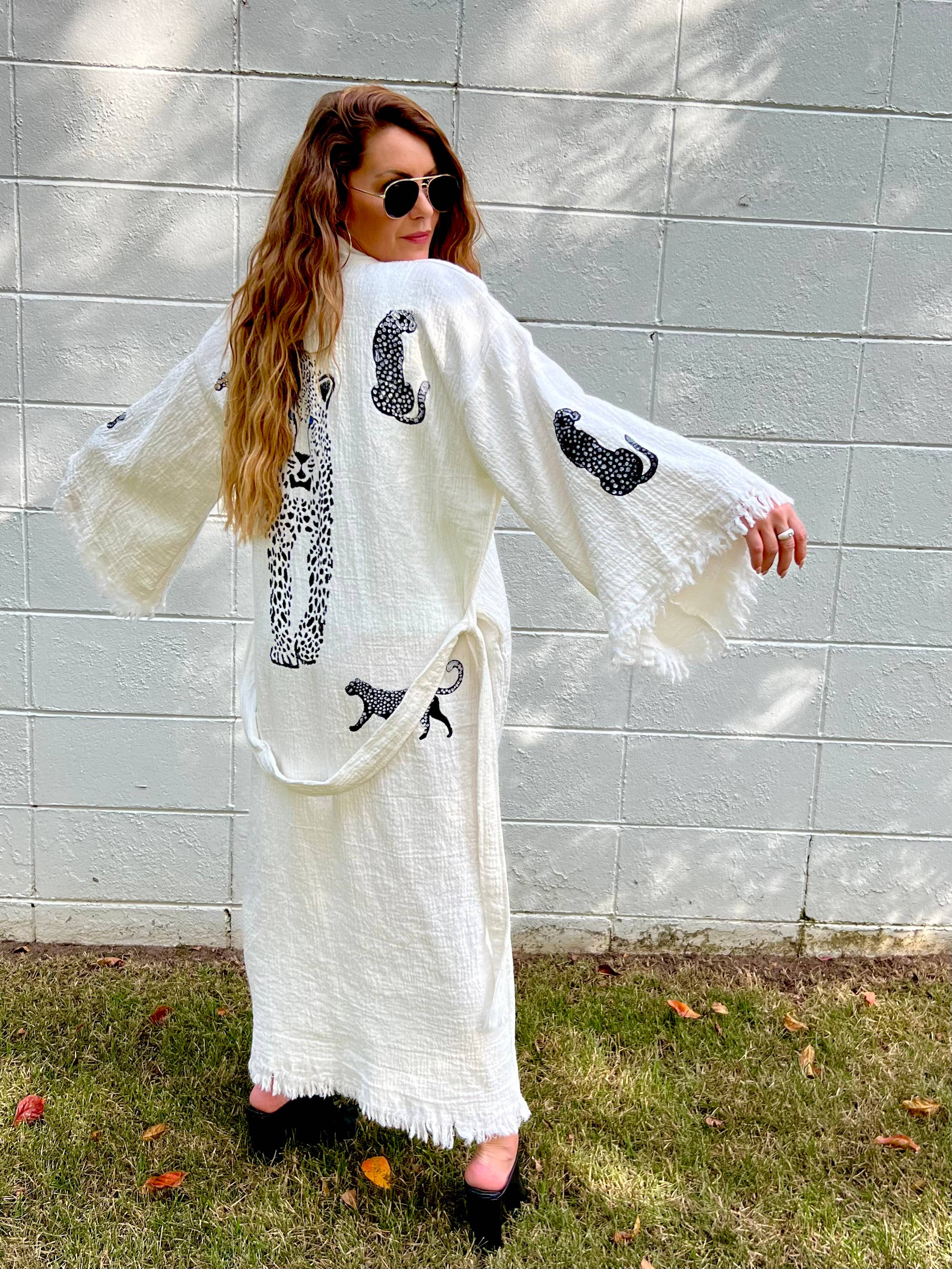 Stylish Organic Kaftan Dress for Women - Comfortable & Breathable Summer Wear - Perfect for Beach, Vacation, and Casual Outings