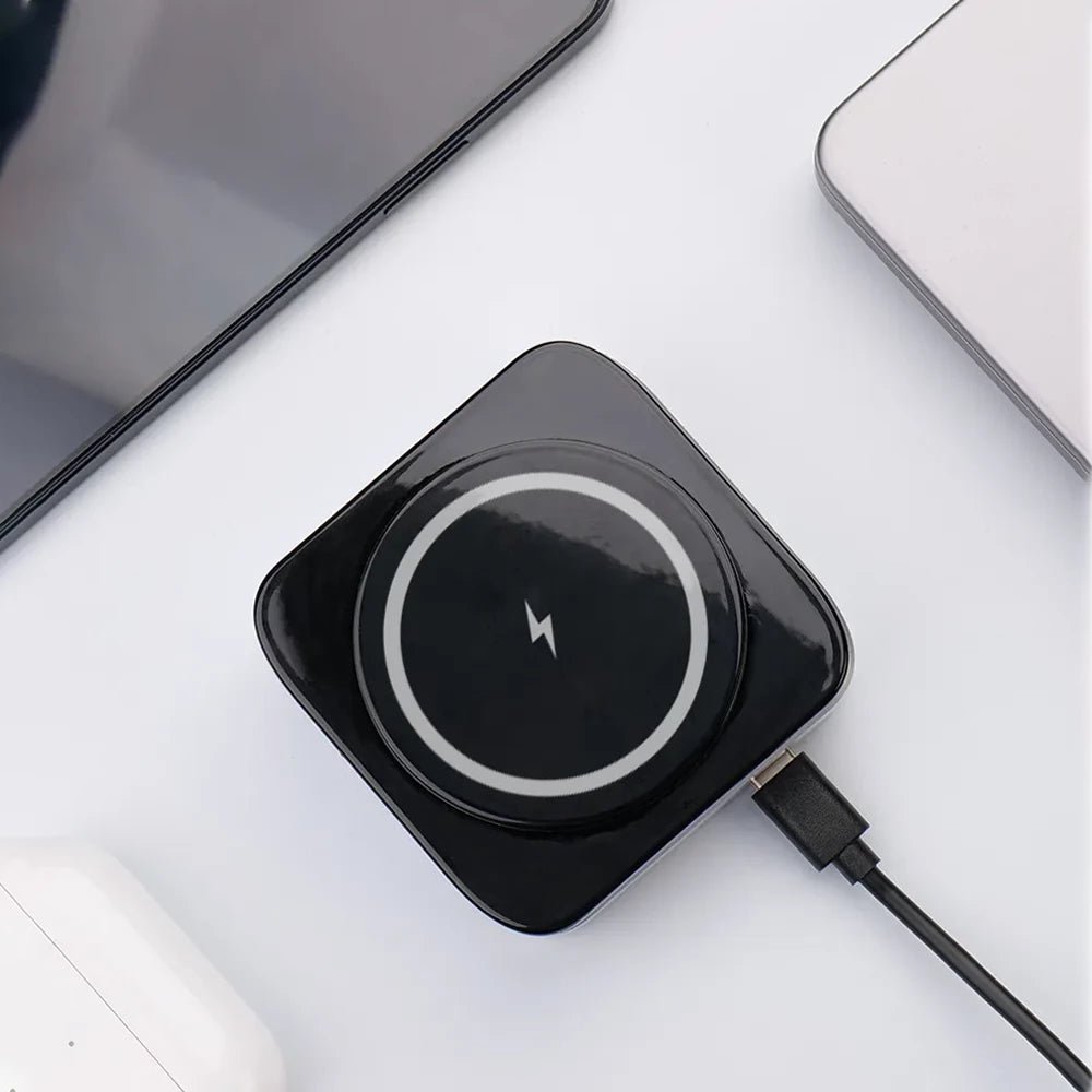 PowerFold Pro: 3-in-1 Foldable MagSafe Charging Stand for iPhone, Apple Watch & AirPods - Portable Wireless Charger for Home, Office & Travel