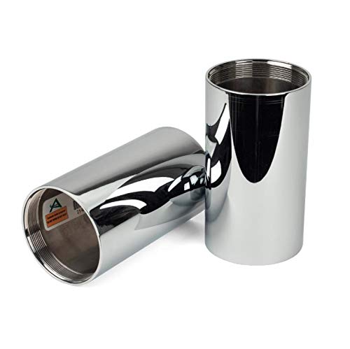 Premium K-3261 Shock Absorber Cans - Chrome Plated Heavy Duty Suspension Parts for Trucks & SUVs - Perfect for Off-Roading, Towing & Performance Upgrades