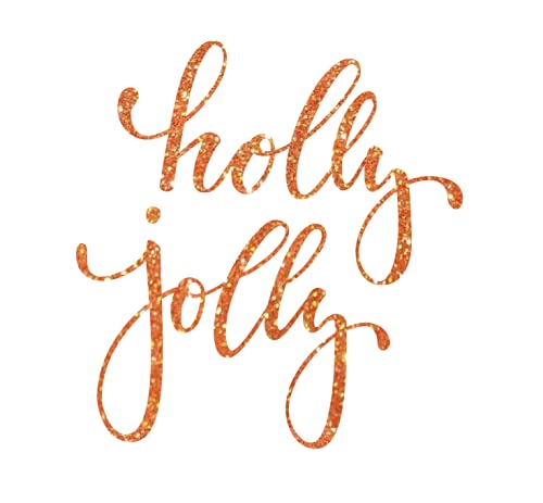 Orange Glitter