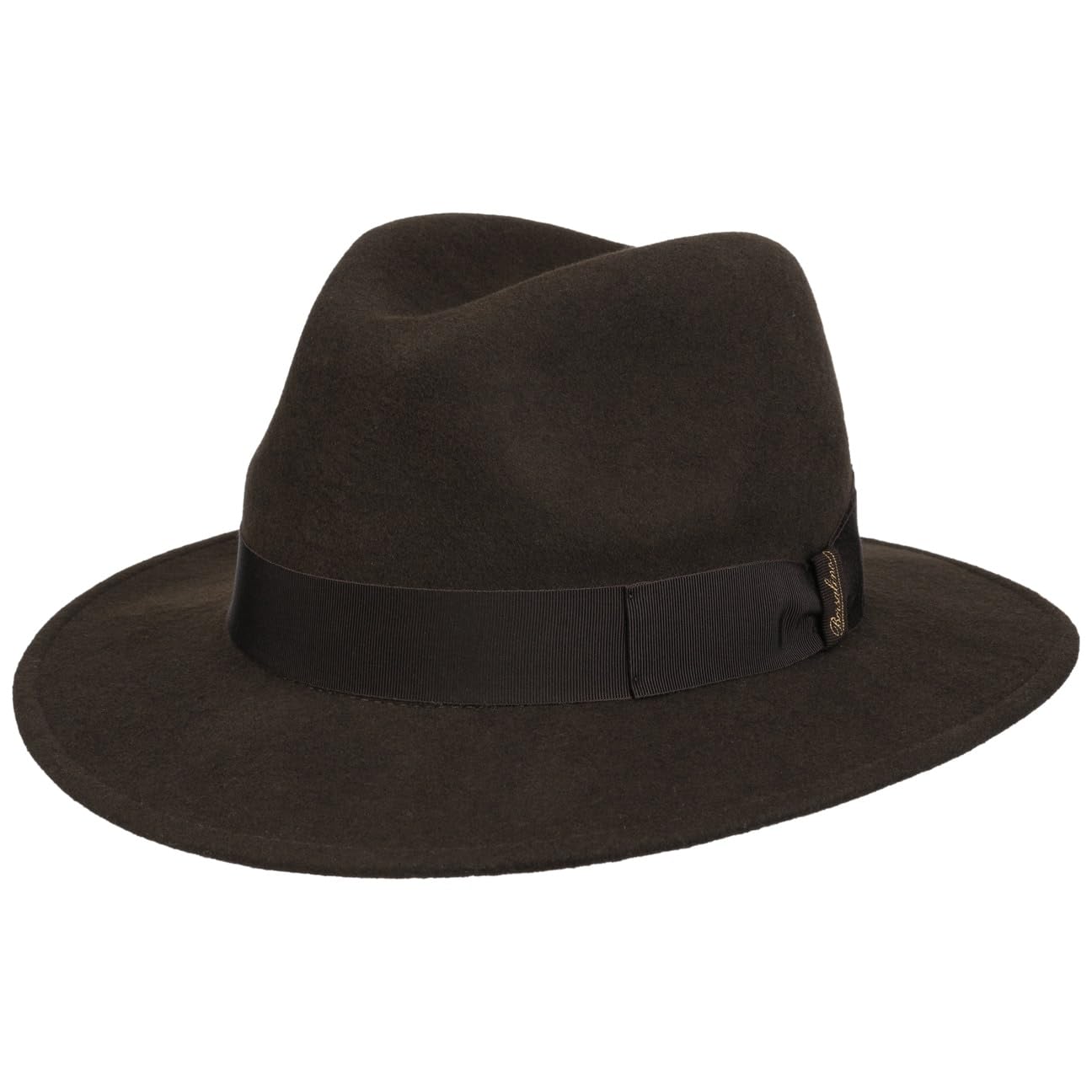 Borsalino Fur Felt Fedora Hat for Men - Elegant Winter Style