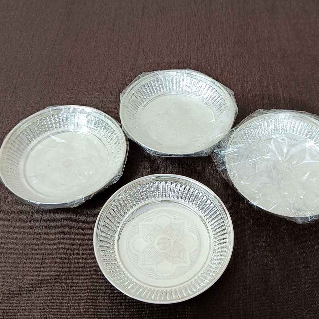 925 Sterling Silver Designer Bowl - Elegant Baby Feeder (Design 36) | Perfect for Infant Mealtime & Special Occasion Gifts