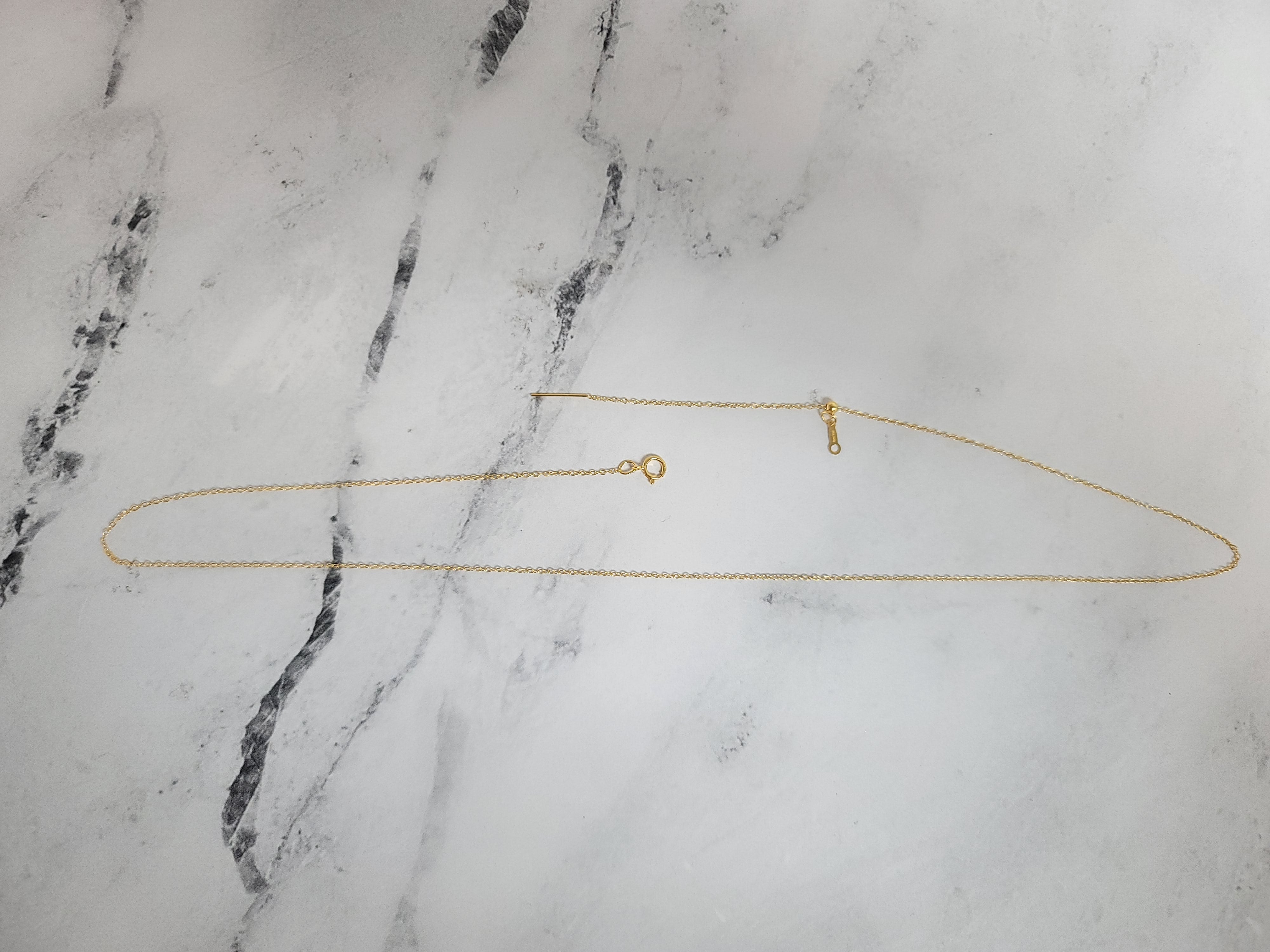 14K Yellow Gold Filled Add-A-Bead Threader Chain Necklace for DIY Jewelry Making & Layering - Perfect for Bracelets, Necklaces & Personalized Gifts
