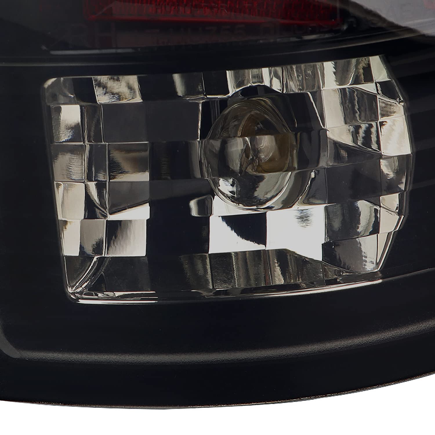 Spec-D Tuning Glossy Black Smoke LED Tail Lights for 2002-2006 Dodge Ram 1500/2500/3500 - Left & Right Pair Assembly - Enhanced Visibility & Style for Night Driving & Custom Truck Builds