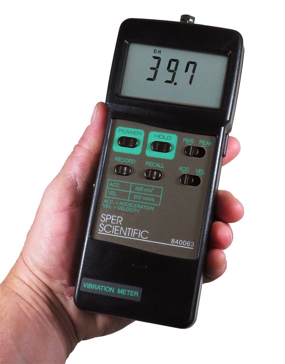 Portable Handheld Vibration Meter - Digital Vibration Tester for Industrial Equipment, HVAC Systems & Machinery Maintenance | Perfect for Engineers, Technicians & Quality Control