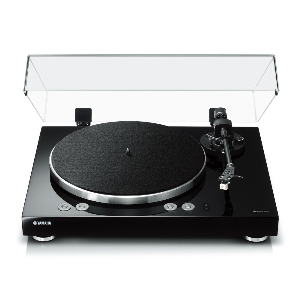 Yamaha MusicCast Vinyl 500 TTN 503 Wireless Turntable - High-Fidelity Vinyl Record Player with Bluetooth & Wi-Fi Connectivity - Perfect for Home Audio Systems & Vinyl Enthusiasts