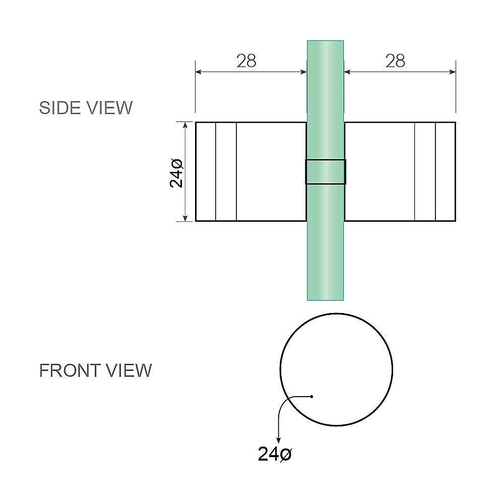 120cm Frameless Shower Screen with Gold Brackets & Stainless Steel Hinges - Round Knob Handle for Modern Bathroom | Wall to Wall Glass Shower Enclosure for Spa-Like Experience