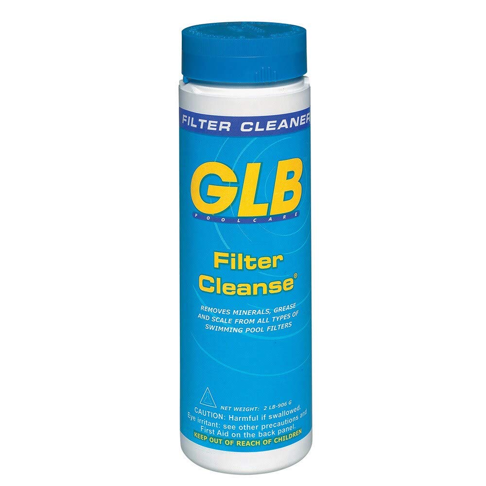 GLB 71006A-04 Pool & Hot Tub Filter Cleaner - 4 Pack | Removes Oil, Grease & Dirt | Extends Filter Life | Ideal for Inground/Above Ground Pools, Spas & Hot Tubs