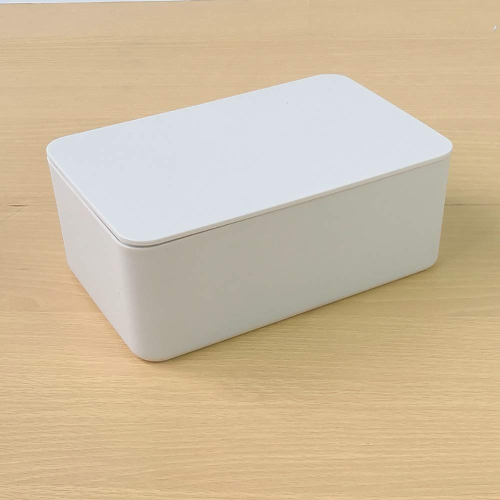 Moontie Baby Wipe Dispenser with Lid - Keeps Wipes Fresh & Moist - Portable Tissue Storage Box for Nursery, Changing Table, Vanity, Office & Travel - Ideal for Diaper Changes, Makeup Removal & Quick Cleanups